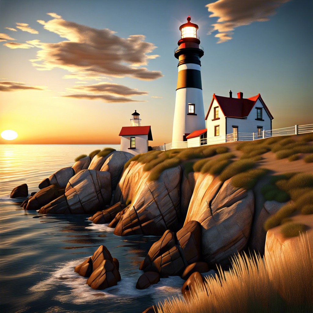 classic lighthouse