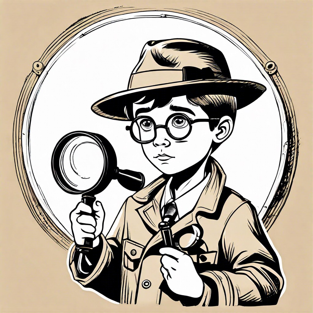 detective solving a mystery case