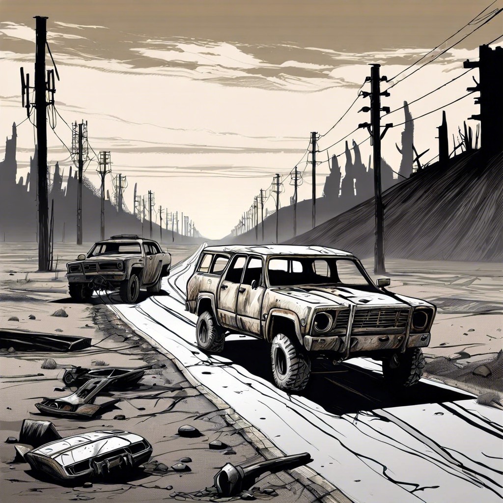 post apocalyptic highway