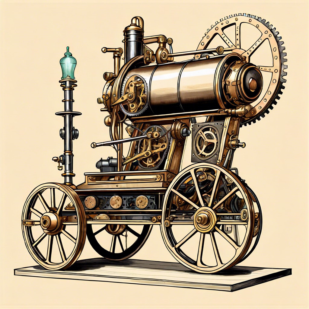 steampunk machinery