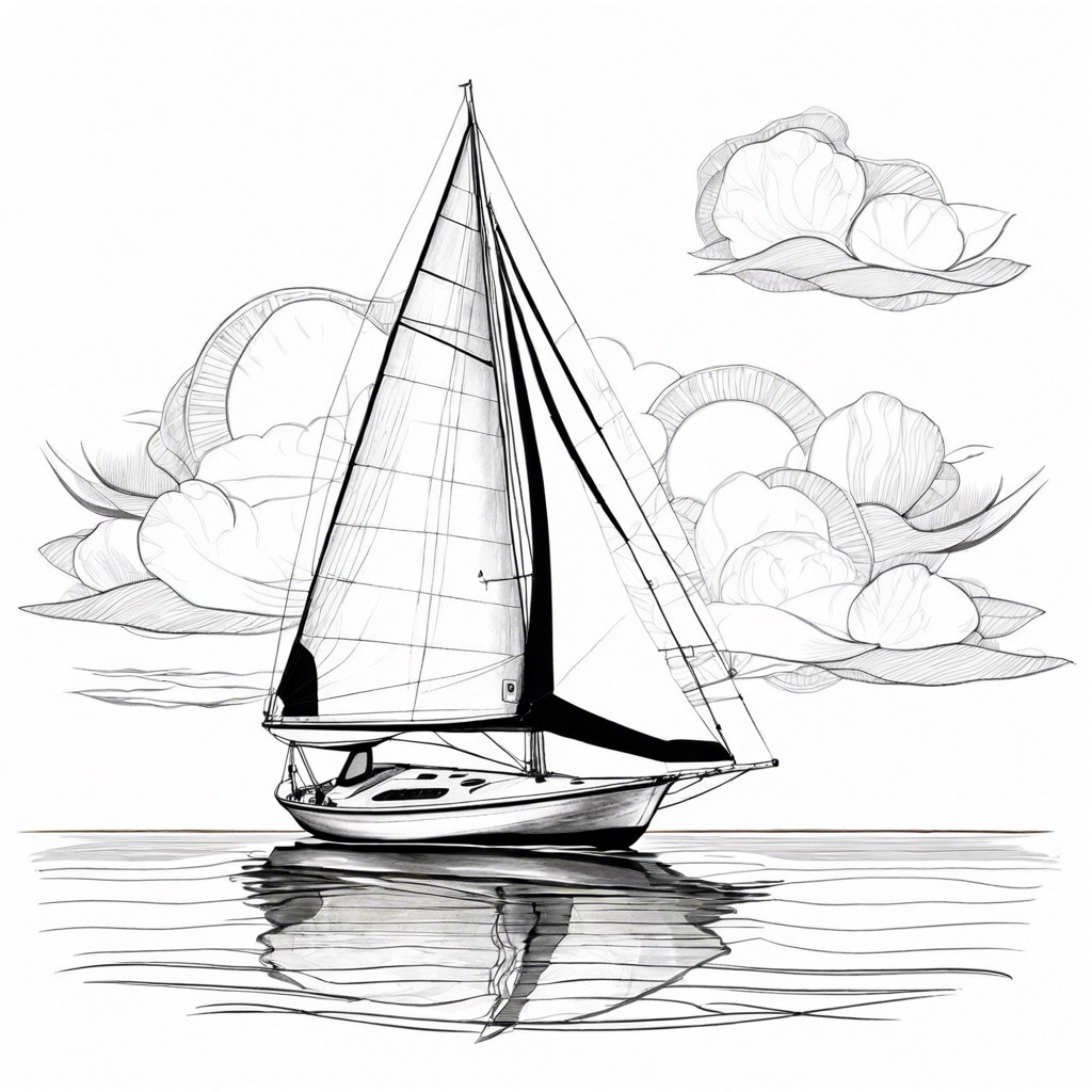 traditional sailboat