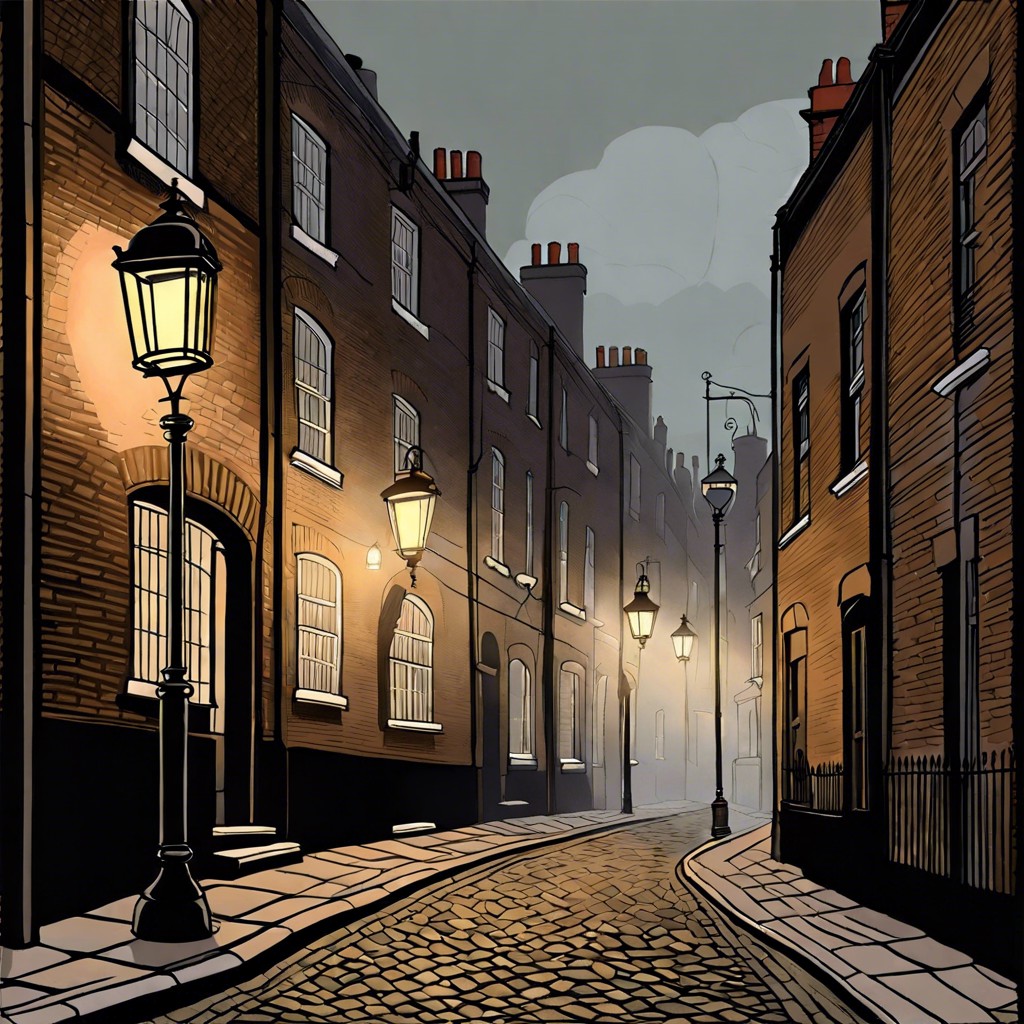 victorian london alleyway