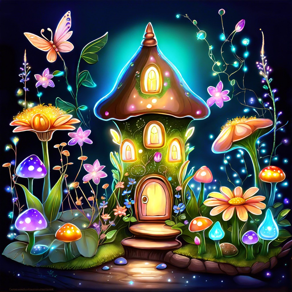 whimsical fairy garden