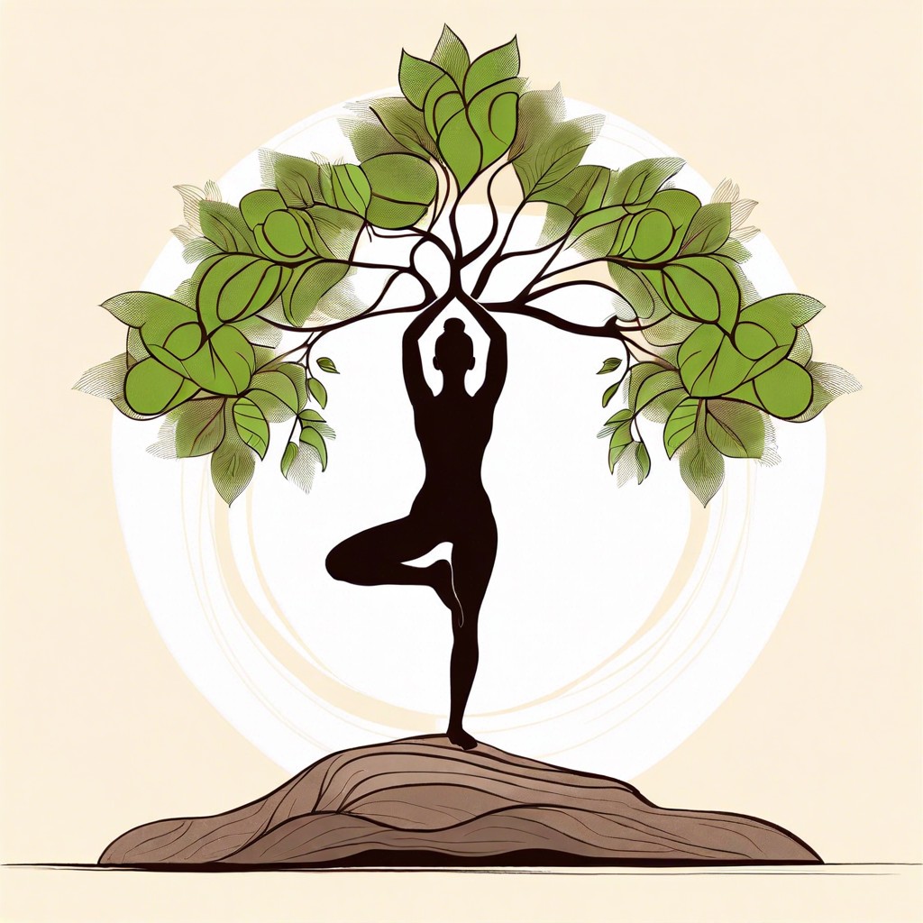 yoga tree pose