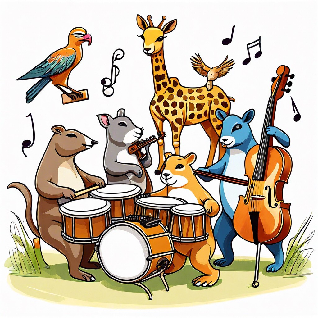 animal musicians