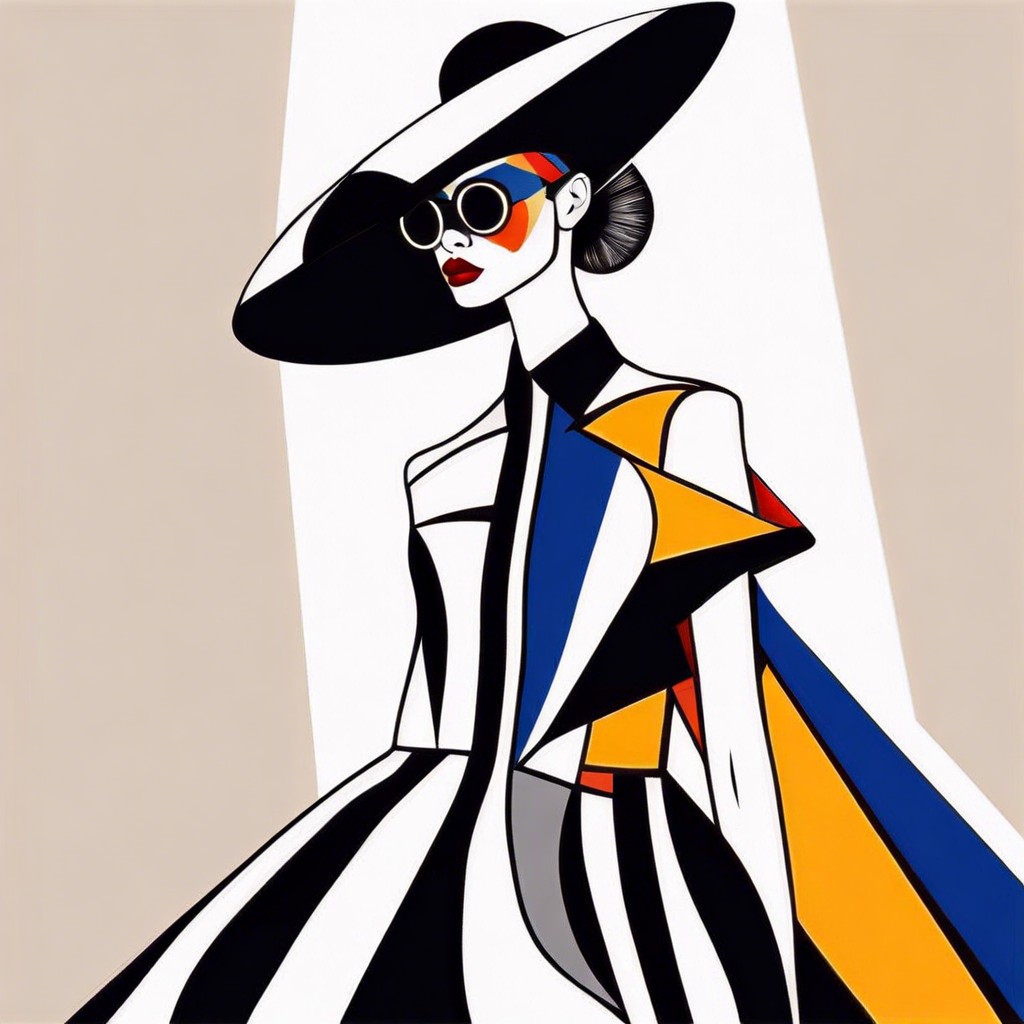 avant garde outfits inspired by abstract art