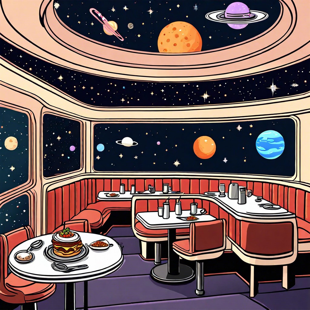 outer space diner