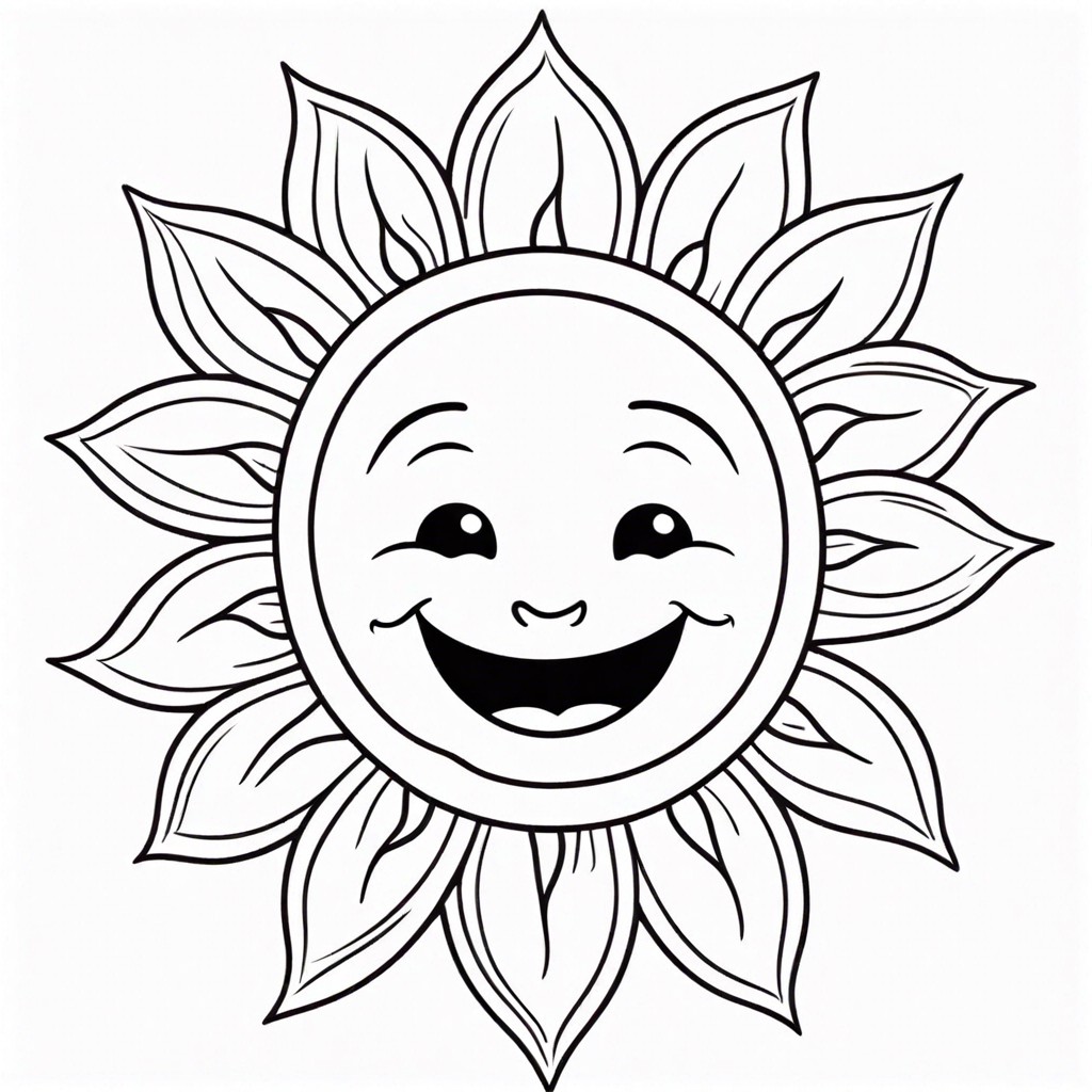 smiling sun