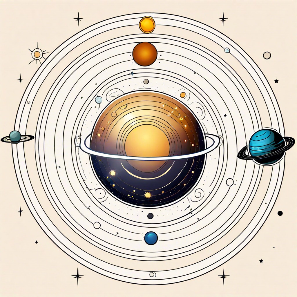 solar system diagram
