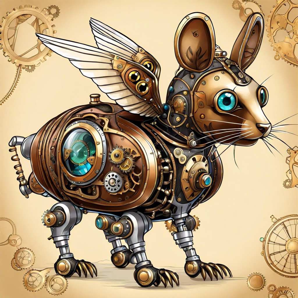 steampunk animals