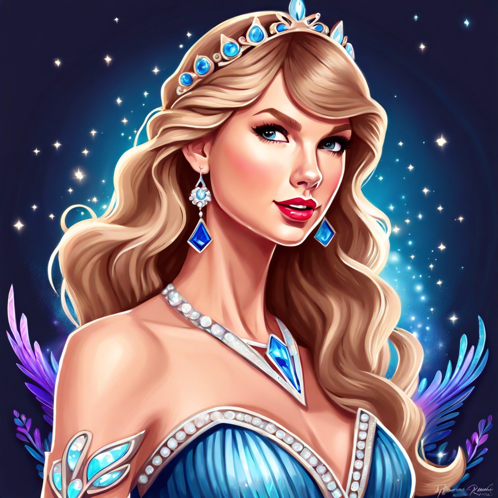 taylor swift as a fairy tale princess