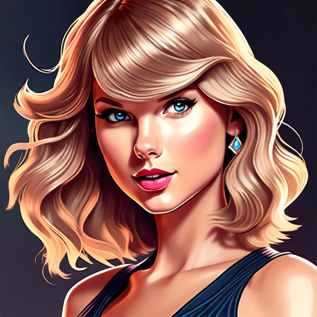 taylor swift as an animated character