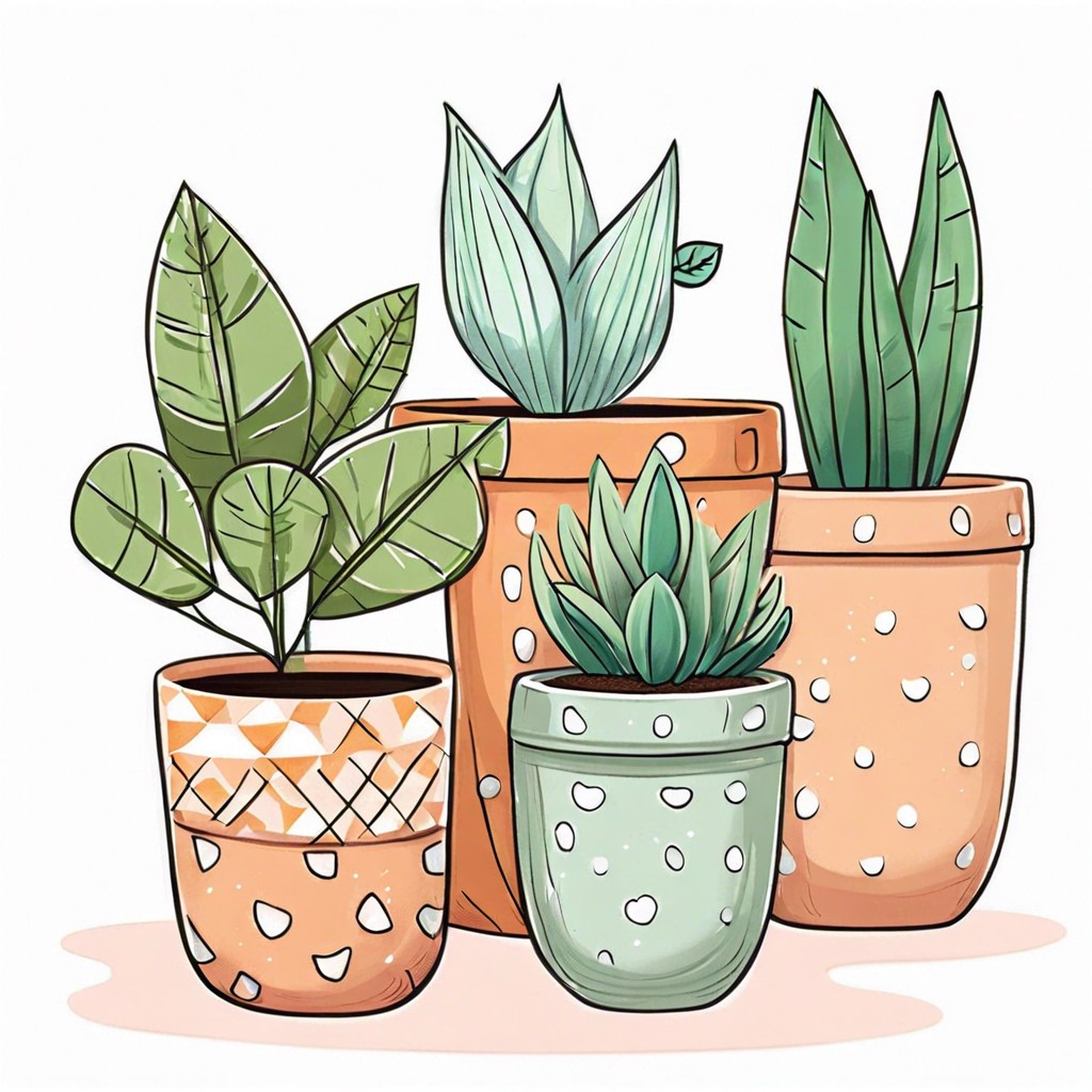 adorable plant pots