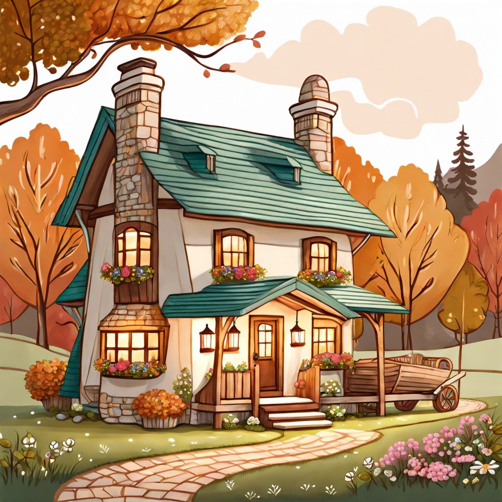 cozy cottagecore scenes