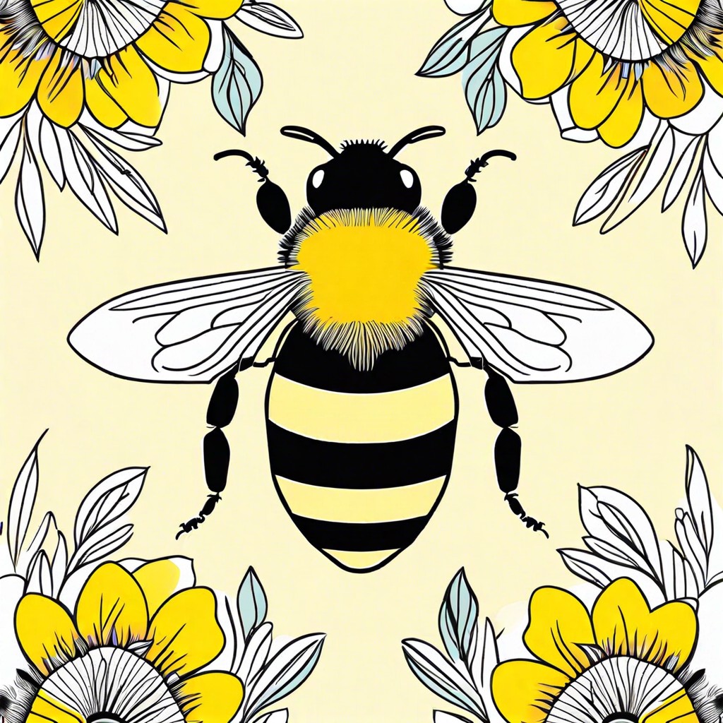 cute bumblebee patterns